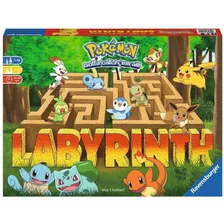 Juego De Mesa Pokémon Labyrinth Familiar 7 Años Fácil Apre