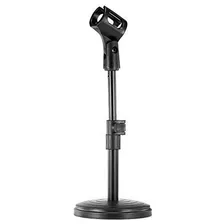 Neewer 8 20cm Black Iron Base Desk Microphone Stand