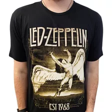 Camiseta Led Zeppelin Oficina Rock 015