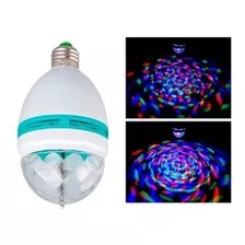 Lampara Foco Led Colores Rgb Giratoria Luces Boliche Fiestas