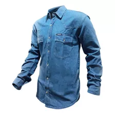 Camisa De Jean Corte Clásico / Hombre / Bravo / T. S Al Xxxl