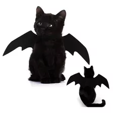 Disfraces Mascotas Gatos Halloween Alas De Murciélago Perro