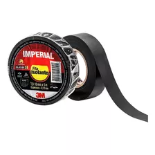 Fita Isolante Imperial 3m 18mm X 5 Metros Preta Kit C/2