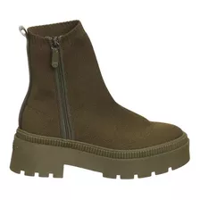 Bota Coturno Tratorado Petite Jolie Verde Original Pj6792