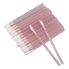 Lip Brush Glitter Rosa 50 Pzs