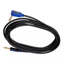 Cable De 5 Mts. Guitarra Vox Vgs50 Plug Negra Chapada En Oro Para Guitarra