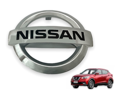 Emblema Logo Parrilla Nissan Kicks 2017 Al 2020 Nuevo Foto 2