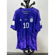 Camiseta Argentina Violeta - adidas Heat Dry - Messi Qatar