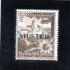 Alemania Reich 1938, Michel 675 Muestra Mint C/goma, Mira!!!