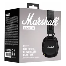 Auriculares Marshall Major Iv Negro Bluetooth 