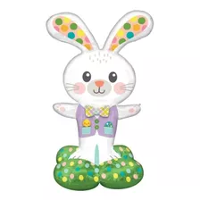 Globo De Conejo Pascua, Airloonz, 116 Cm, Regalo