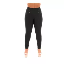 Calça Legging Feminina Jacar Com Bolso 