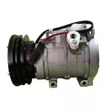 Compressor Ar Condicionado 10s17c 2av 24v Trator Caterpillar