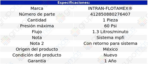 Repuesto Bomba Combustible Pontiac Sunfire L4 2.2l 95 Al 99 Foto 2