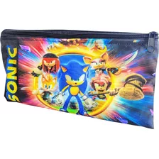Estuche Escolar Sonic: Perfecto Para Los Fans Del Erizo !