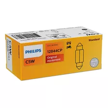 Pack 10 Lampara Philips 12v C5w Tubular