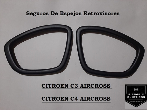 Seguro Espejo Retrovisor En Fibra De Vidrio Citroen C3, C4 Foto 2