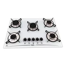 Fogão Cooktop Gás D&d Metal Ce05 Branco 127v/220v