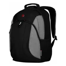 Mochila Wenger Mercury Para Laptop De 16 , Negro Con Gris