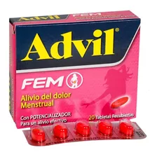 Advil Fem 400 Mg Caja X 10 Tableta - Unidad a $2057