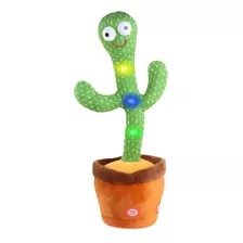 Juguete Cactus Bailarin Tiktok Baila Canta Repite Voz Luces