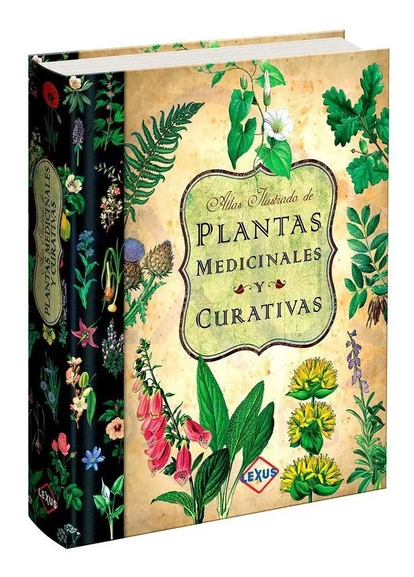 Libro Atlas Ilustrado De Plantas Medicinales Y Curativas