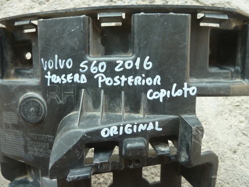 Soporte Trasero Posterior Copiloto Volvo S60 2016 Usado Lea Foto 2