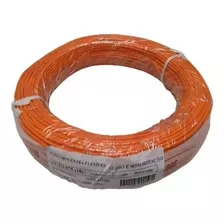 Rolo Fio Cabo 0,75mm (18 Awg) 100 Mts Cabinho Extra Flexível Cor Laranja