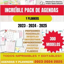 Agendas Y Planners Imprimibles 2023 2024 2025