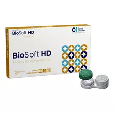 Lente De Contato Biosoft Asférica Miopia Ate -20,00 Mensal