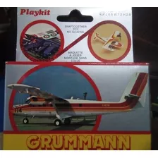 Juguete Playkit Minimaqueta Avion Grummann Made In Italy