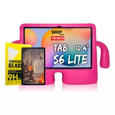 Capa Infantil Para Tablet Tab S6 Lite 10.4 + Película Vidro