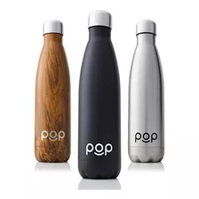 Botella De Agua De Pop Design | Mantiene El Frío 24 Horas.