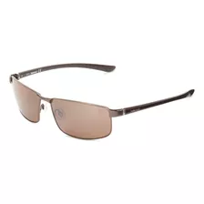 Timberland Hombres Tb9035sw6149h Polarized Wrap Anteojos De 