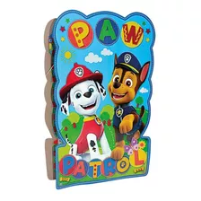 Piñata Paw Patrol Carton Producto Oficial Cotillon