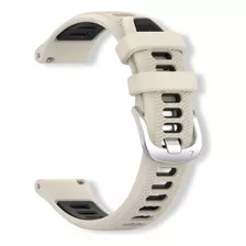 Pulseira 22mm Double Color Para Garmin Forerunner 965