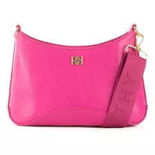 Bolsa Feminina Rafitthy Transversal Pequena Pink Compacta