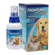 Espray Antiparasitario Para Pulga Merial Frontline Spray 100 Ml Para Perro Y Gato