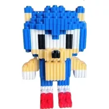 Mini Bloques Armable Figura 3d Super Héroes 624pcs De Sonic