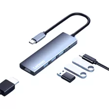 Hub Usb Type-c Lenovo 5 Em 1 Pd100w 4k Hdmi Original+nfe