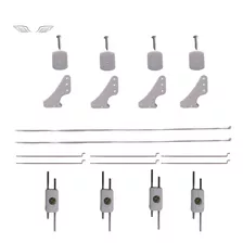 Linkagem Completa Para Aeromodelos De 1100mm De Asa.