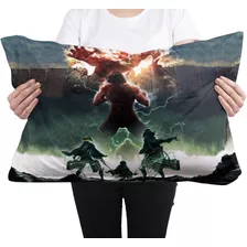 Almohada Attack On Titan 35x50cm Shingeki No Kyojin 