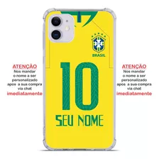 Capinha Do Brasil Amarela Com Nome