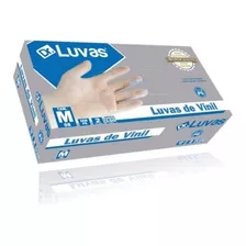 Luvas De Vinil C/50 Pares, Sem Pó Taman G