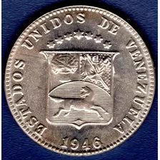 Moneda De 12 1/2 Céntimos 1946 Locha 