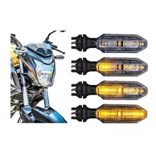 Kit 4 Pisca Led Seta Cb Twister P/ Fan Titan 160 2015 A 2022