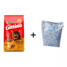 Alimento Gatina Purina Para Gato 9kg +arena Freshstep 4.98kg