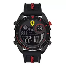 Ferrari Forza Reloj De Cuarzo Para Hombre Con Correa De Sili