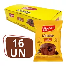 Bolinho Duplo Chocolate Bauducco Display 16 Unidades De 40g