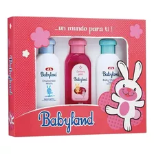 Pack Babyland Emulsion + Colonia Pink + Shampoo
